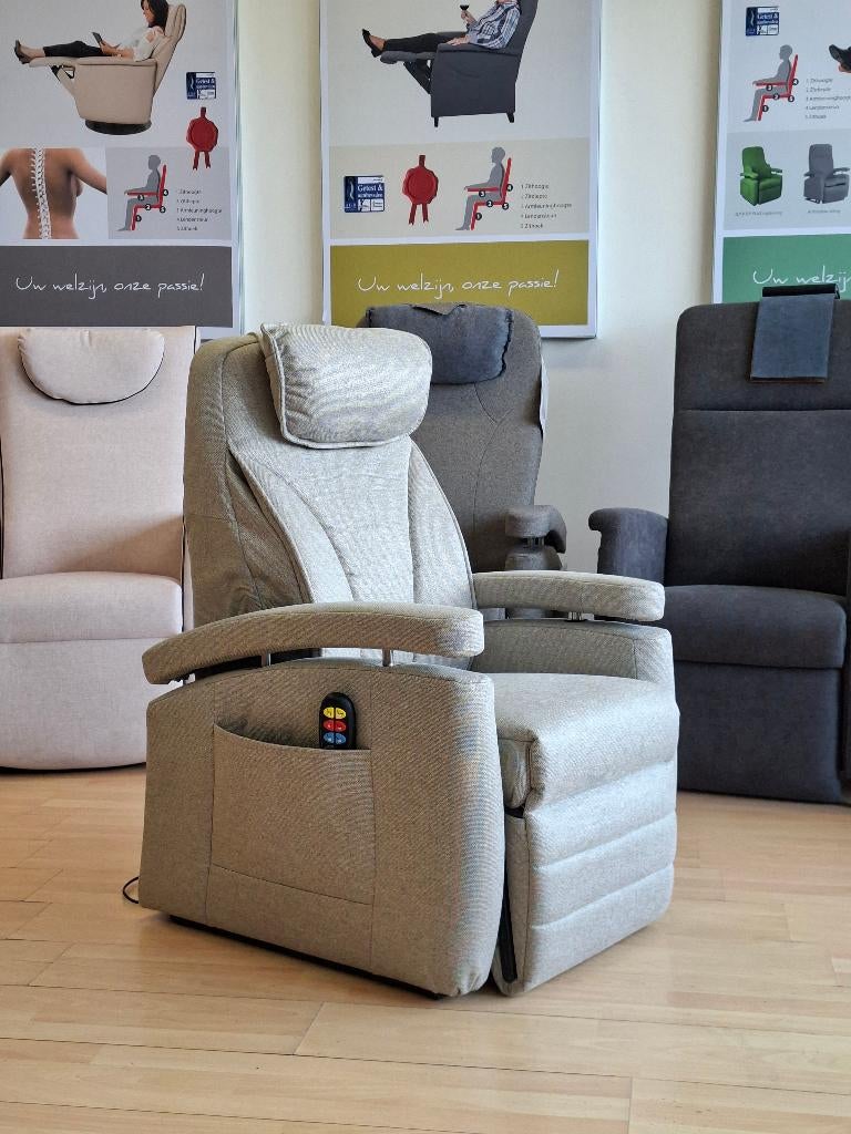 Fitform 571 Vario III MINI sta op stoel ILP rug (RECO stoel), Ophalen, 75 tot 100 cm, Zo goed als nieuw, Stof