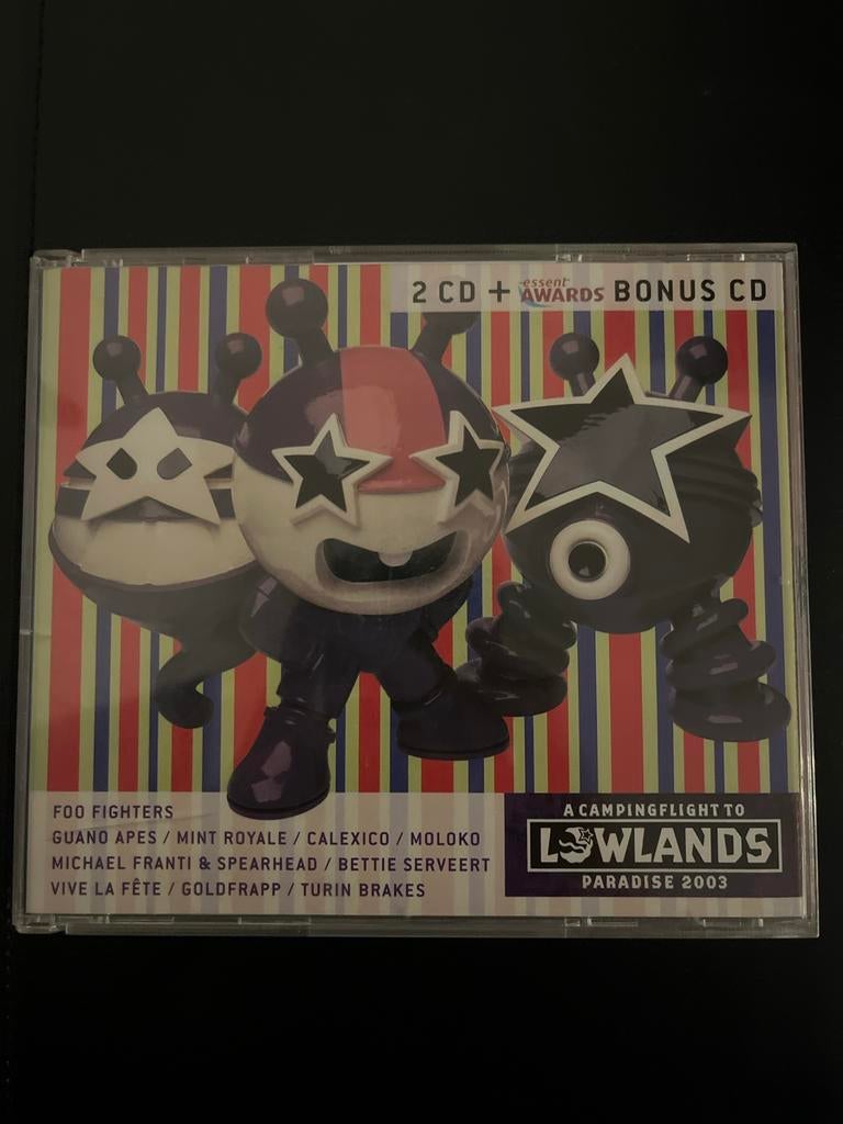 Lowlands Paradise 2003 3CD, Ophalen of Verzenden, Gebruikt, Pop, Boxset