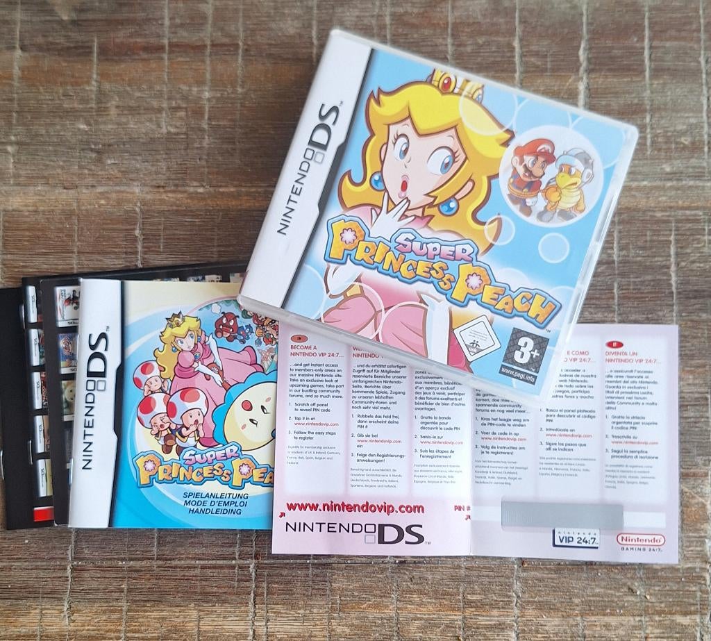 Super Princess Peach DS - Nintendo DS, 2DS en 3DS, Avontuur en Actie, 1 speler, Ophalen of Verzenden, Zo goed als nieuw
