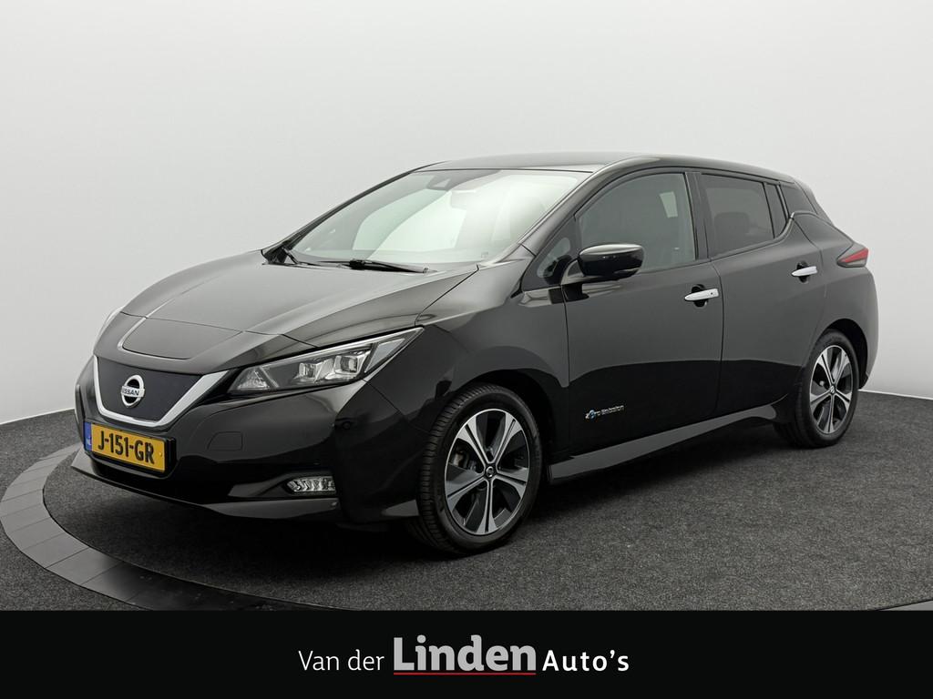 Nissan Leaf Tekna 40 kWh SOH 90,8% | Led | 360° Camera | Na, Auto's, Nissan, Gebruikt, Zwart, Adaptive Cruise Control, Leder en Stof