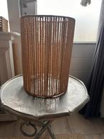 4 stuks Rotan lampenkappen, Ophalen of Verzenden, Zo goed als nieuw, Rond, 25 tot 50 cm