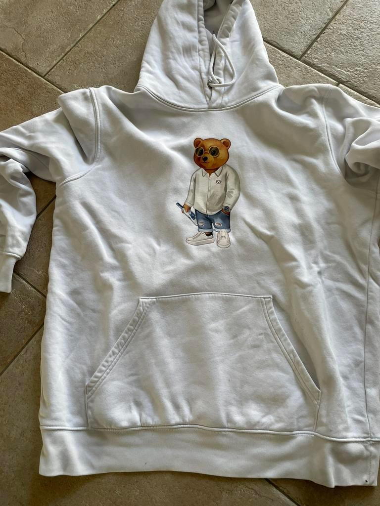 Baron filou hoodie, Kleding | Heren, Truien en Vesten, Ophalen, Zo goed als nieuw, Wit