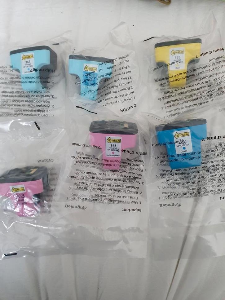 Diverse Cartridges van 123inkt 363-serie, Computers en Software, Printerbenodigdheden, Nieuw, Ophalen