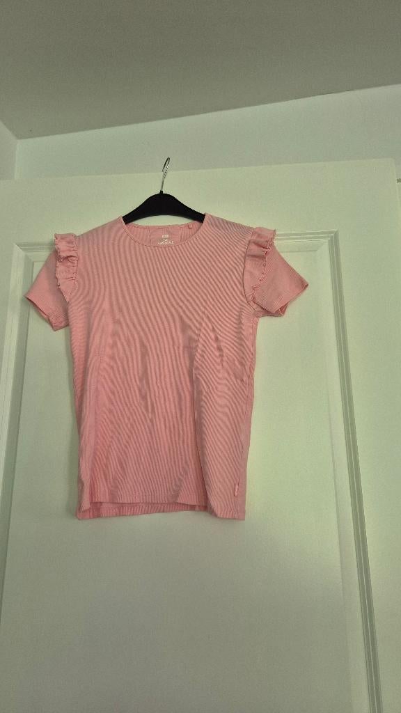 t-shirt We, Kinderen en Baby's, Kinderkleding | Maat 170, WE, Meisje, Ophalen of Verzenden, Zo goed als nieuw