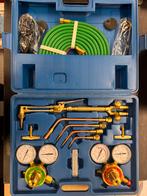 Zuurstof/Acetyleen Snijbrander & Lasset – Compleet in koffer, Doe-het-zelf en Verbouw, Ophalen of Verzenden