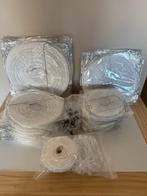 Witte lampionnen in 5 groottes, inclusief lampjes, Ophalen of Verzenden, Nieuw