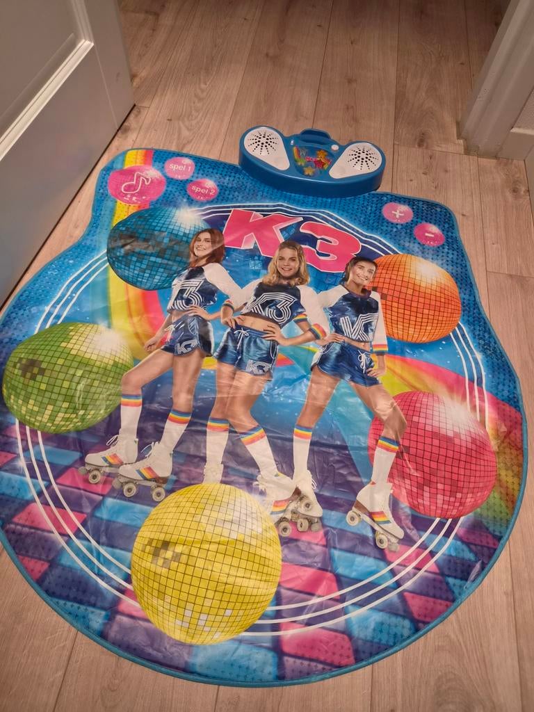 K3 speelmat/ muziekmat, Ophalen of Verzenden, Zo goed als nieuw