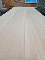 53 m² massief eiken houten vloer, Ophalen, W.boogaert1@chello.nl, Vloerdelen of -planken, Lierop