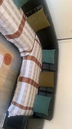 Hoekbank zwart, Ophalen of Verzenden