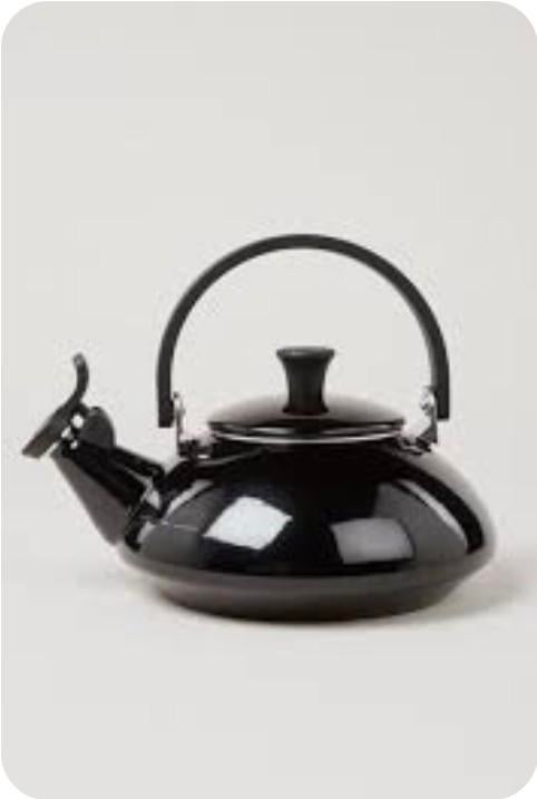 Le Creuset stalen fluitketel GERESERVEERD, 1 tot 2 liter, Ophalen, Zo goed als nieuw