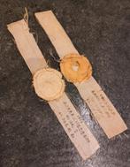 Duits 3,7cm Flak en Pak kruitzakjes labels mint, Verzenden, Landmacht, Duitsland, Hulzen of Bodemvondsten