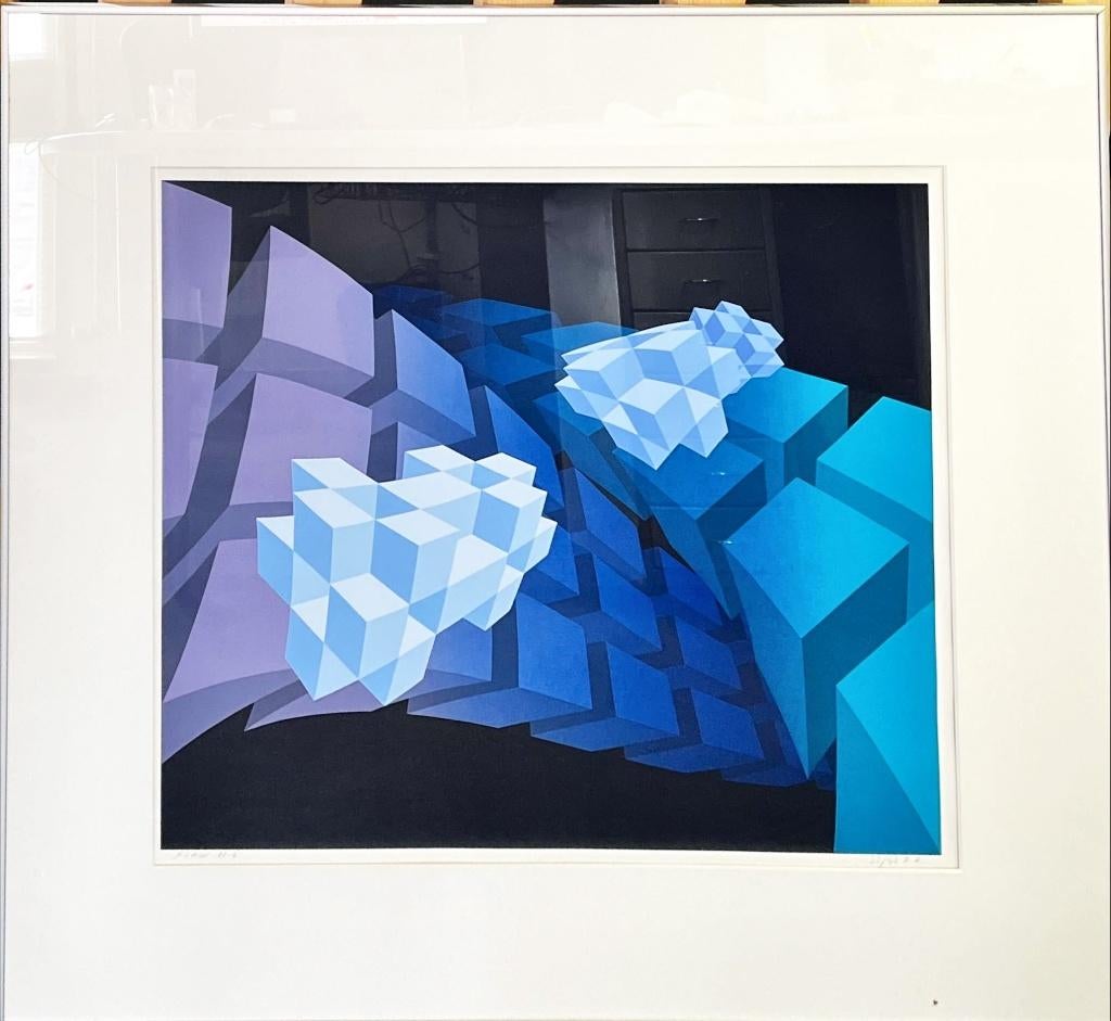 Zeefdruk Hans Klaui, Antiek en Kunst, Ophalen