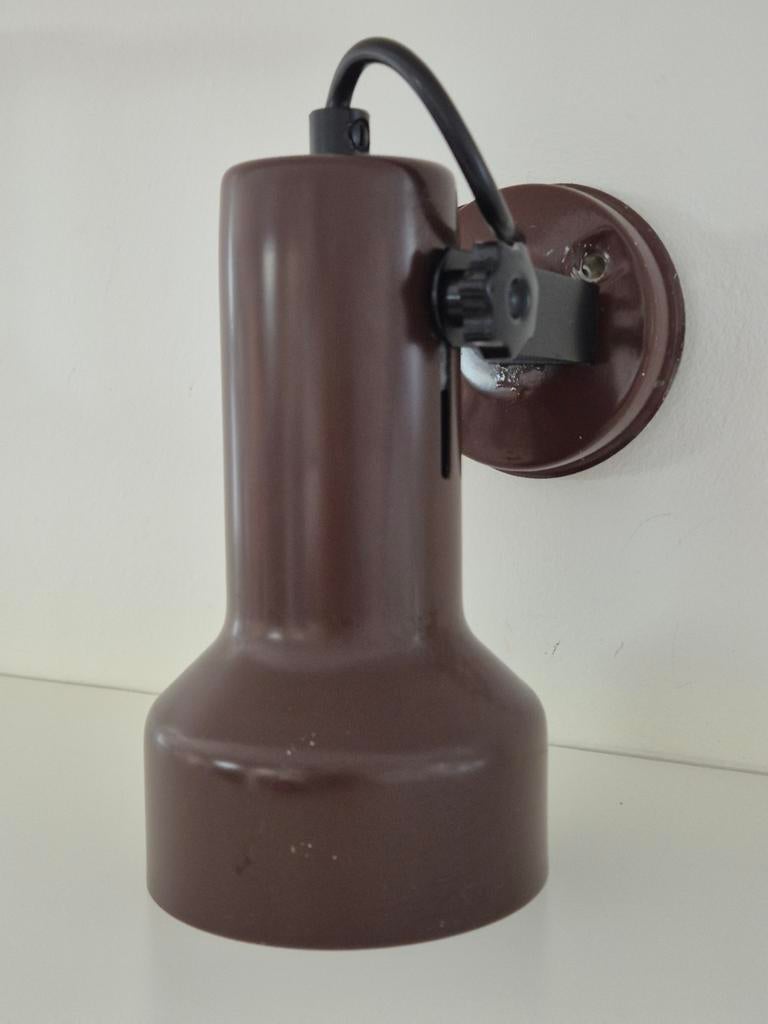 Vintage Space Age HEMA wandlamp, Huis en Inrichting, Lampen | Wandlampen, Ophalen of Verzenden, Gebruikt, Metaal