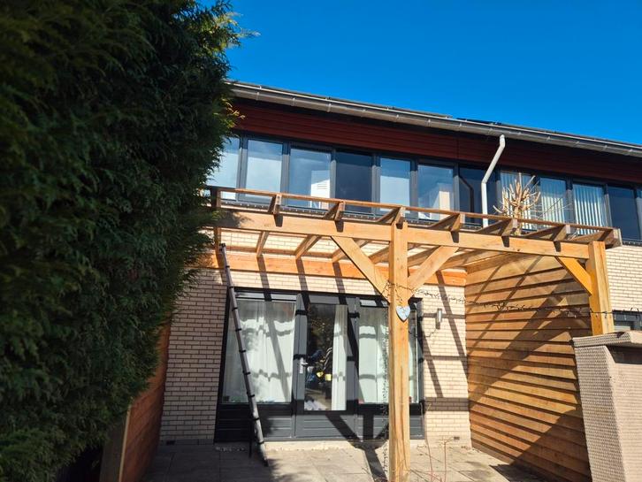 Robuuste Douglas Houten Overkapping, Tuin en Terras, Overkappingen, Gebruikt, Veranda, Ophalen of Verzenden