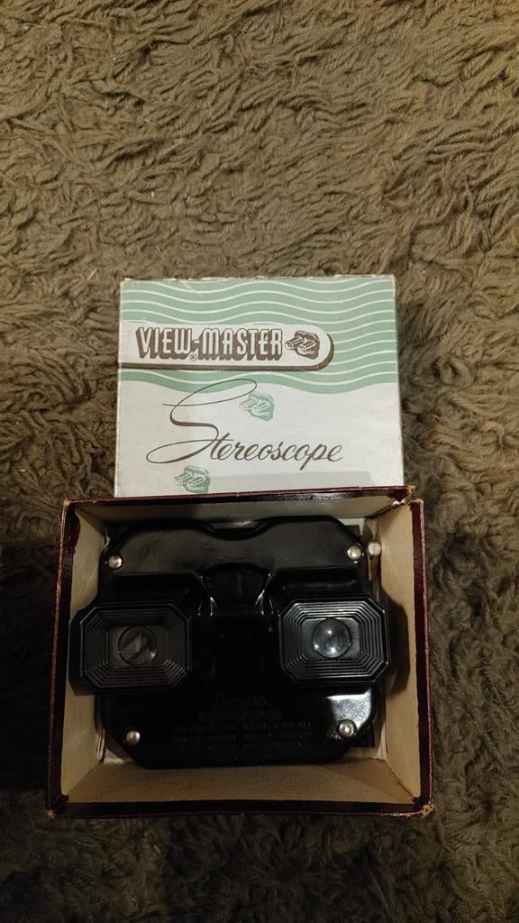 Vintage View-Master Stereoscoop met 29 schijfjes, Ophalen of Verzenden, 1960 tot 1980, Projector