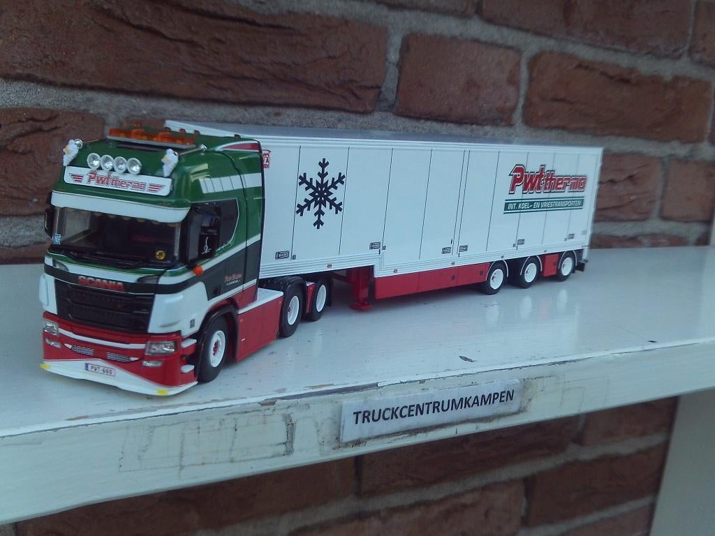 WSI  Scania  R  Highline   van  PWT  Thermo., Hobby en Vrije tijd, Modelauto's | 1:50, Ophalen of Verzenden, Nieuw, Bus of Vrachtwagen
