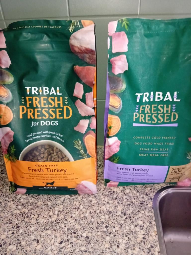 Tribal fresh pressed hondenbrokken 3kg, Dieren en Toebehoren, Ophalen of Verzenden, Nieuw