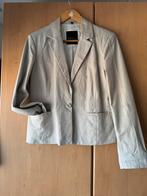 Leer colbert 44 Rino Pelle, Ophalen of Verzenden, Zo goed als nieuw, Maat 42/44 (L), Beige