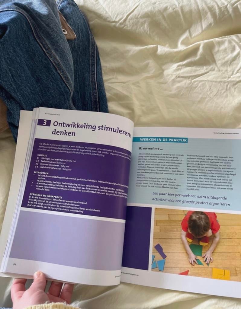 NU Pedagogisch Werk: Opvoeding & Ontwikkeling + Didactiek, Ophalen of Verzenden, Gamma, Zo goed als nieuw, MBO