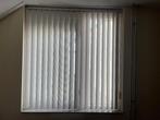 Witte verticale lamellen met rail - (bxh) 146x151 cm, Ophalen, Gebruikt, 100 tot 150 cm, Wit