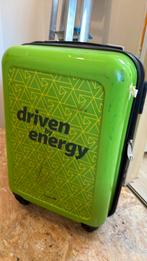 Groene handbagage koffer / trolley – 4 wielen, 50 tot 60 cm, Hard kunststof, Ophalen of Verzenden, Zo goed als nieuw