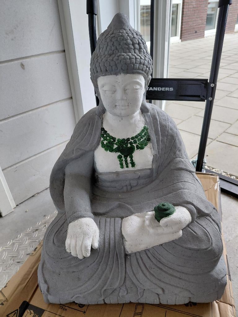 Boedha van Beton, Ophalen, Gebruikt