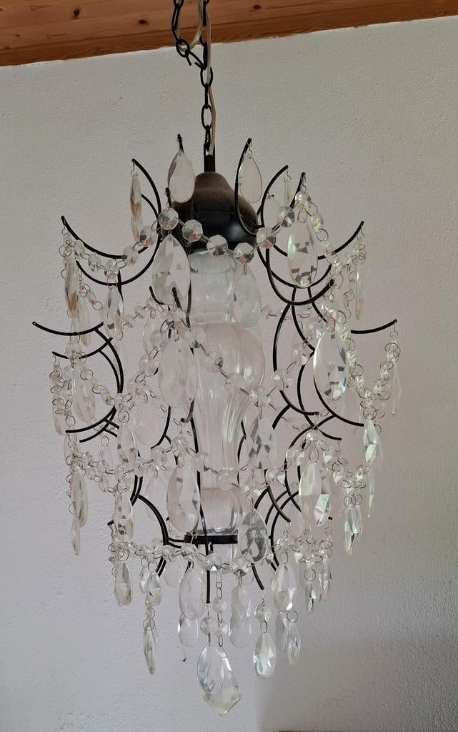 Kroonluchter IKEA ÖRTOFTA, Huis en Inrichting, Ophalen of Verzenden, Gebruikt, Glas