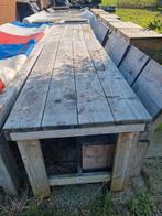 Steigerhouten meubelen, Tuin en Terras, Ophalen of Verzenden, Gebruikt, Rechthoekig, Hout