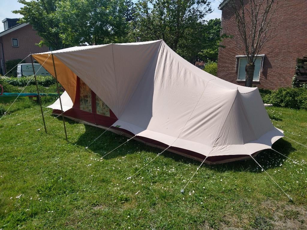 Irene Huizen buitensport 6 pers tent gemaakt door ESVO, Ophalen, Zo goed als nieuw, Tot en met 6