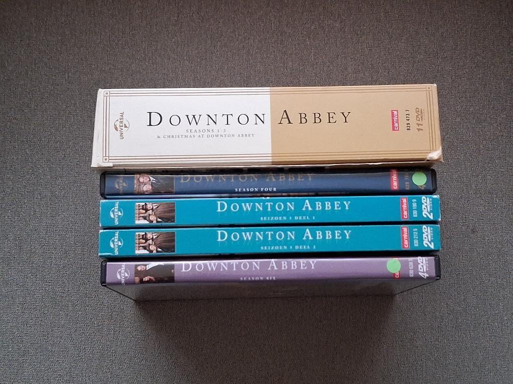 Downton Abbey (DVD) - Seizoen 1 t/m 6, Historisch of Kostuumdrama, Boxset, Ophalen of Verzenden, Zo goed als nieuw