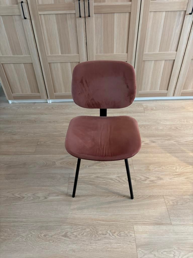 Oud roze stoel, Huis en Inrichting, Stoelen, Ophalen, Zo goed als nieuw, Overige kleuren, Eén