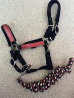 Rood/Blauw Halster + Touw Harry's Horse COB, Dieren en Toebehoren, Ophalen of Verzenden, Gebruikt, Overige soorten