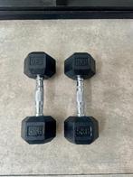 Hexagonale Dumbbells 5 kg (2x), Sport en Fitness, Ophalen, Gebruikt, Dumbbell