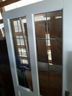 Deur met beslag, Doe-het-zelf en Verbouw, Deuren en Horren, Ophalen of Verzenden, Zo goed als nieuw, Binnendeur, 200 tot 215 cm