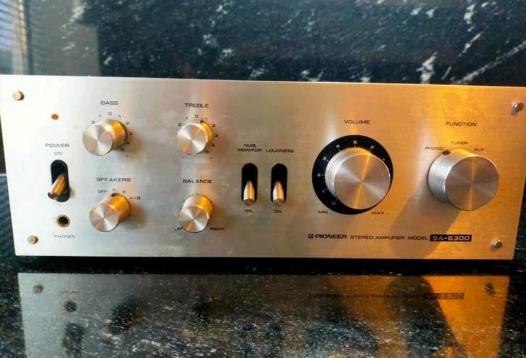 Pioneer SA-6300 stereo versterker ( nagekeken worden), Ophalen of Verzenden, Gebruikt, Pioneer
