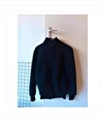 donkerblauw kort teddy jas/maat S, Ophalen of Verzenden, Zo goed als nieuw, Maat 38/40 (M), Blauw