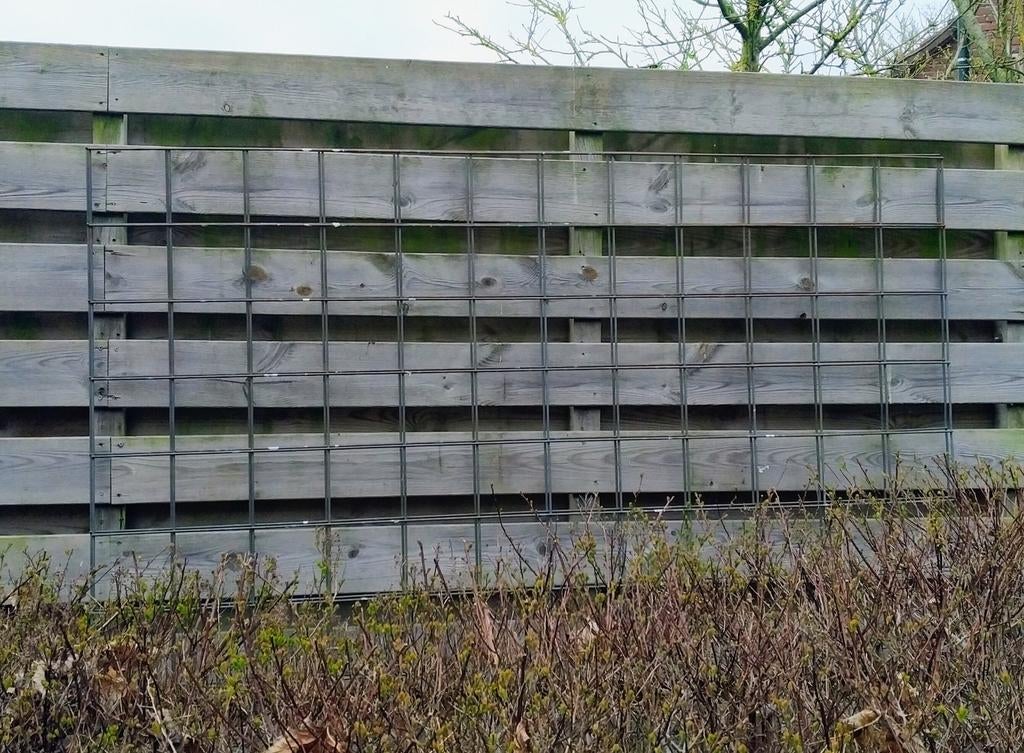 Gaashekwerk voor tuin of erf, Tuin en Terras, Ophalen, Gebruikt, IJzer, Gaashekwerk