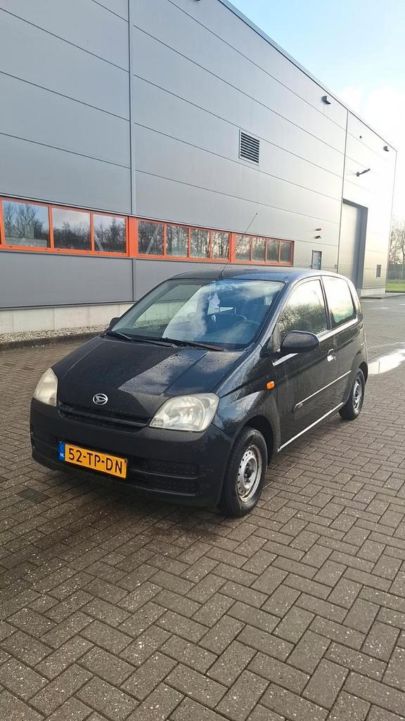 Daihatsu Cuore 2006 tegen elk aannemelijk bod Zwart, Auto's, Daihatsu, Particulier, Cuore, Airbags, Mistlampen, Radio, Benzine
