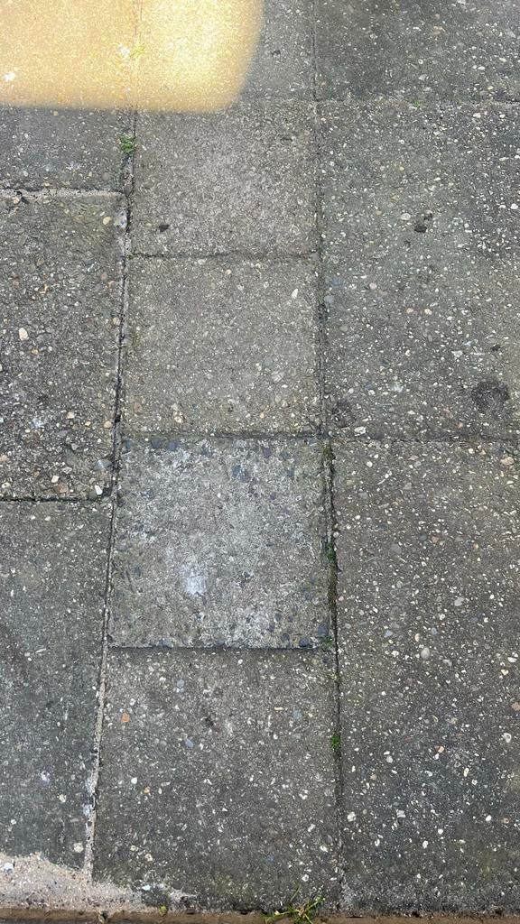 GRATIS afhalen tuintegels voor terras of pad, Tuin en Terras, Ophalen, Gebruikt, 10 m² of meer, Beton