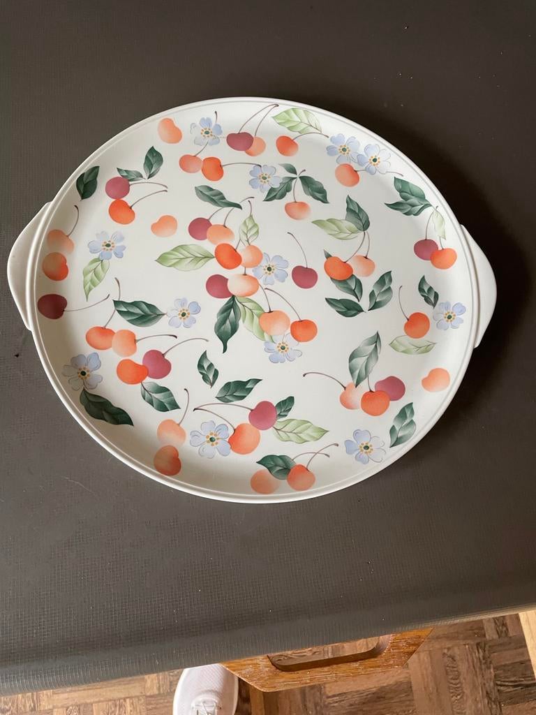 Vintage serveerschaal Villeroy & Boch Amigo diam. 30:cm, Antiek en Kunst, Antiek | Keramiek en Aardewerk, Ophalen