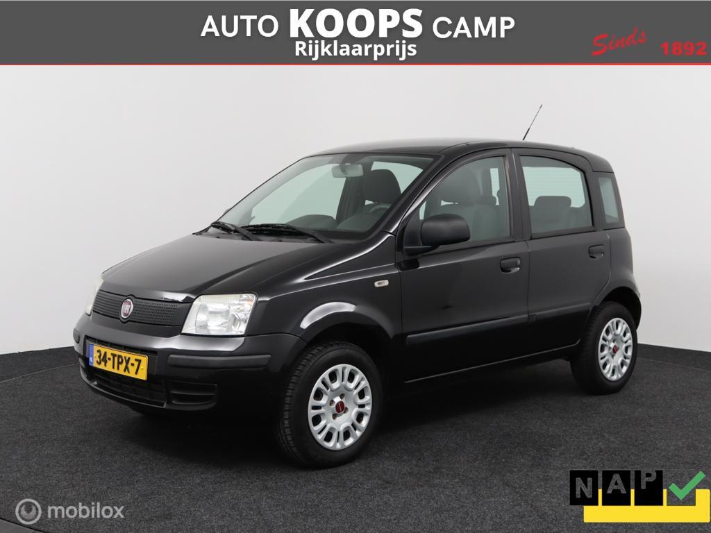Fiat Panda 1.4 AARDGAS/Onderbouw Natural Power Classic Plus, Auto's, Fiat, Voorwielaandrijving, Stof, Gebruikt, Zwart