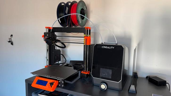 Original Prusa i3 MK3S+ + OctoPrint (Pi) + Filament Dryer, Computers en Software, 3D Printers, Gebruikt, Ingebouwde Wi-Fi, Ophalen