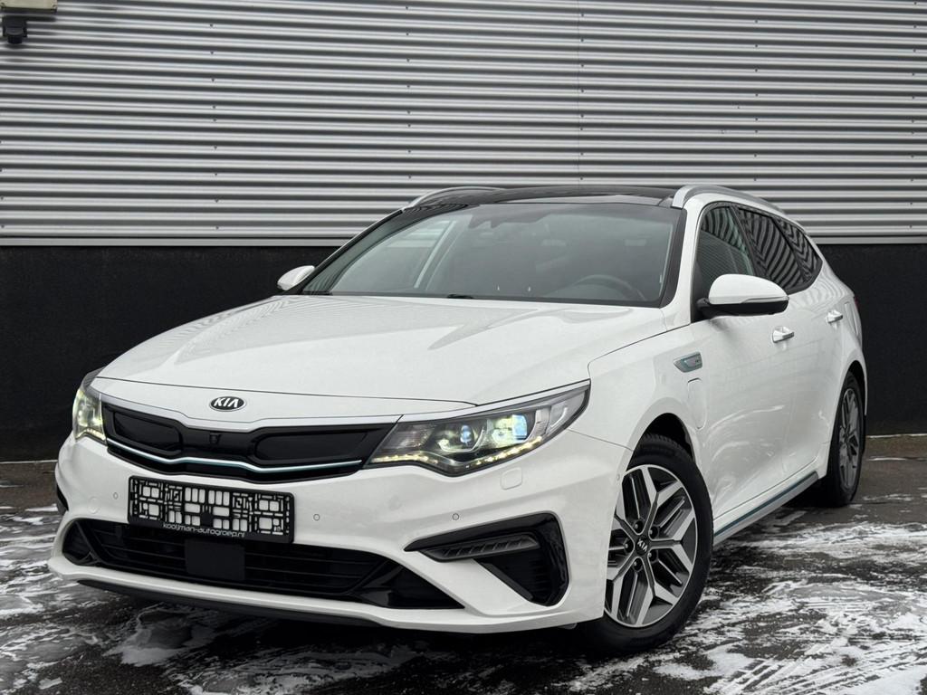 Kia Optima Sportswagon 2.0 GDI PHEV ExecutiveLine Schuif/kan, Gebruikt, Euro 6, Wit, Hybride Elektrisch/Benzine