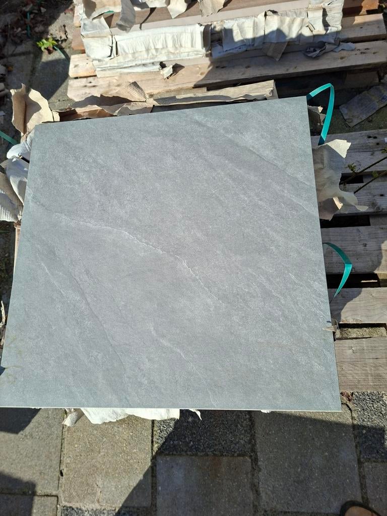 5m2 Cerasolid lucca peak 60x60x3 keramiek, Ophalen, Nieuw, Keramiek, Terrastegels