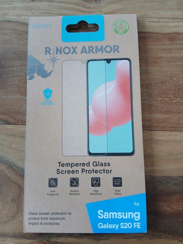Azuri Screenprotector Tempered Glass Samsung Galaxy S20 FE, Telecommunicatie, Mobiele telefoons | Hoesjes en Frontjes | Samsung
