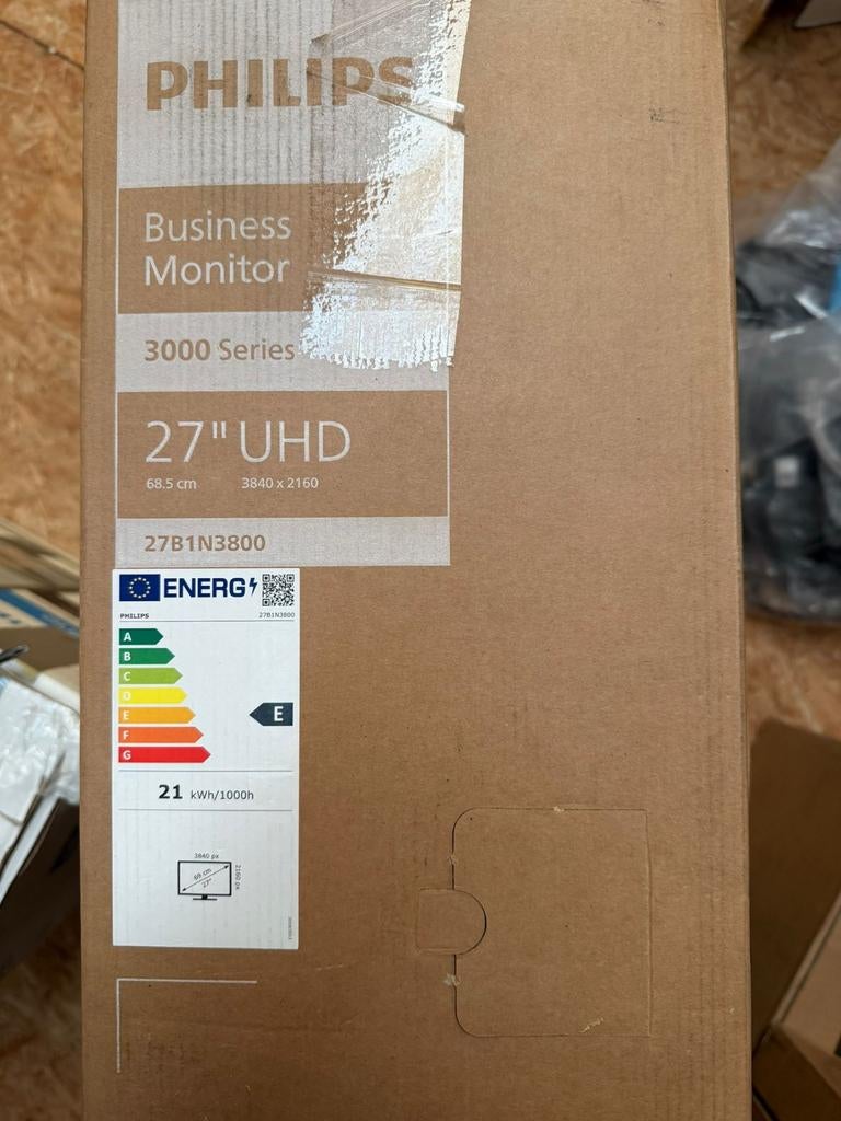 Philips 27B1N3800/00 27" 4K UHD IPS Monitor, Computers en Software, Monitoren, IPS, Apex Electronics, Ophalen of Verzenden, Info@apex-electronics.nl