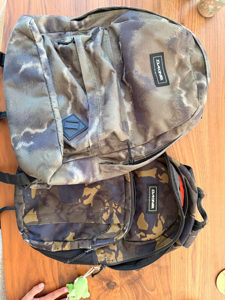 Free, good condition- Dakine rugzak camouflage - Gebruikt, Gebruikt, 25 tot 40 cm, Ophalen, Overige merken