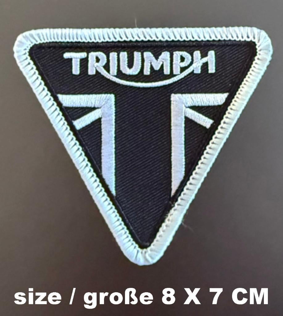 TRIUMPH logo Patch voor 400 660 800 900 1200 triple Tiger, Ophalen of Verzenden, Nieuw