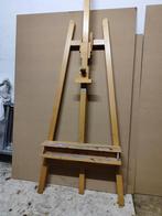 Houten schildersezel, verstelbaar, Hobby en Vrije tijd, Schilderen, Ophalen, Gebruikt, Ezel
