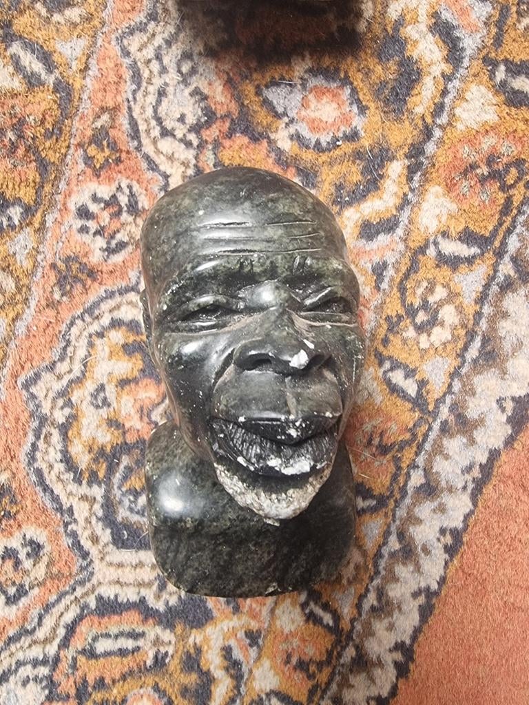 Beeldje van afrikaanse man, Ophalen of Verzenden